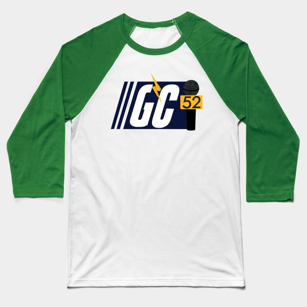 GC52 Logo Baseball T-Shirt by GateCrashers